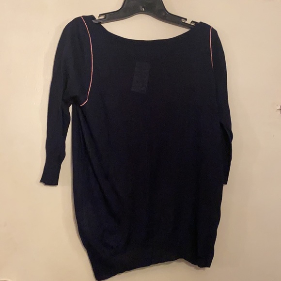 D&G by Dolce&Gabbana nautical navy sweater Sz. XL - Picture 3 of 12